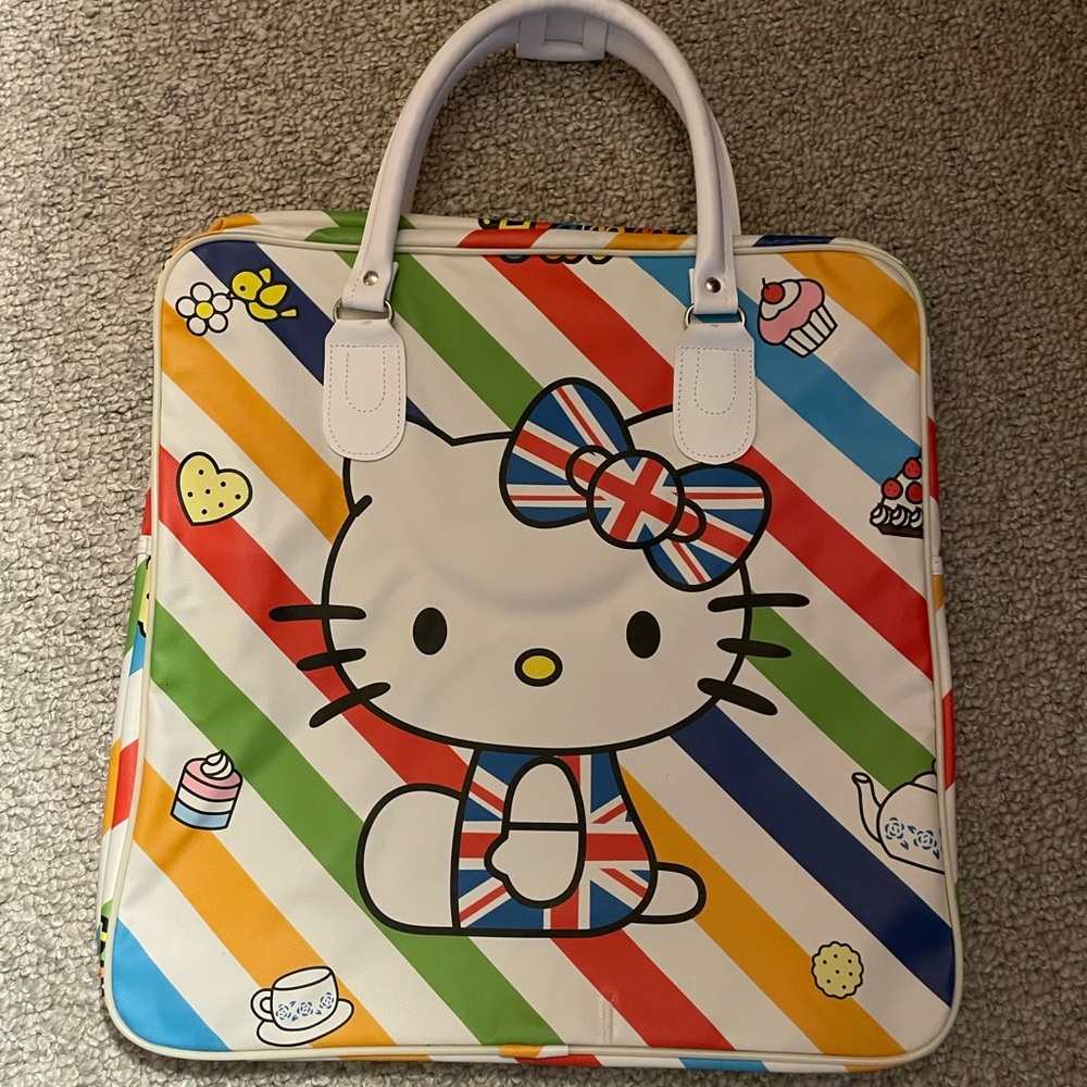 Hello Kitty Striped Tote Bag